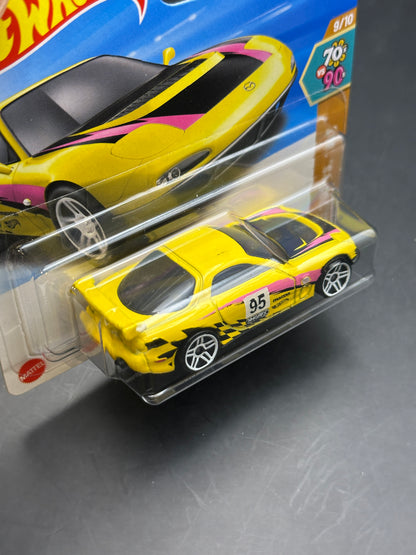 HOT WHEELS - 95 MAZDA RX7 DRIFT (2025) - HW 70s vs 90s 9/10