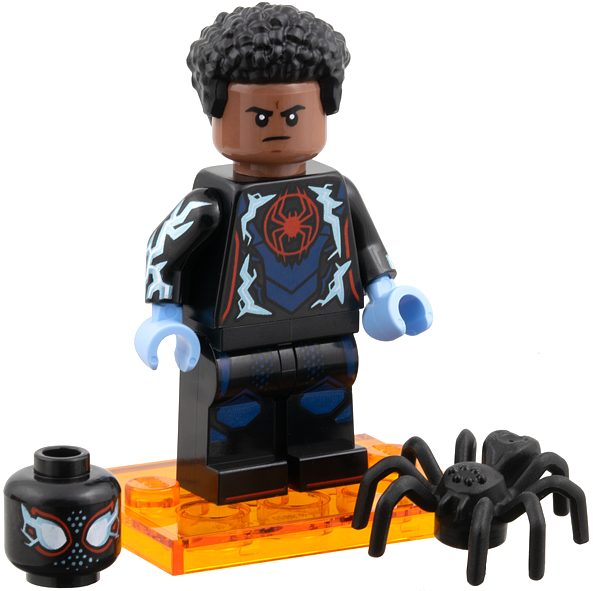LEGO MINIFIGURES: MILES MORALES / SPIDER-MAN - SPIDERMAN - ACROSS THE SPIDER-VERSE -