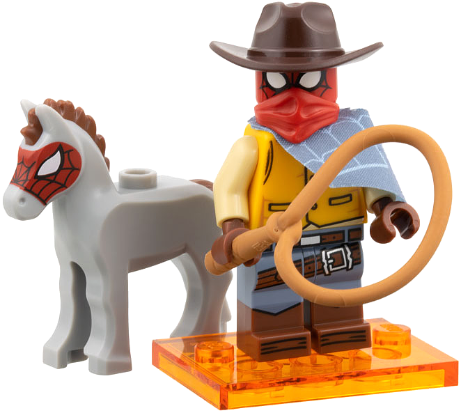 LEGO MINIFIGURES: PATRICK O’HARA / WEB-SLINGER - SPIDERMAN - ACROSS THE SPIDER-VERSE -