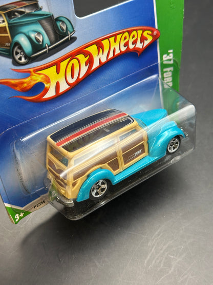 HOT WHEELS - 37 FORD WOODIE (2009) - HW TREASURE HUNTS 5/12