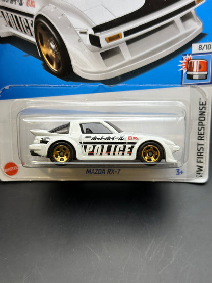 HOT WHEELS - MAZDA RX7 (2024) - HW FIRST RESPONSE 8/10
