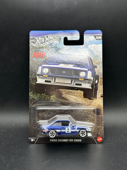 HOT WHEELS - FORD ESCORT RS2000 (2026) - SILVER SERIES - RALLY RACERS SERIES 3/5