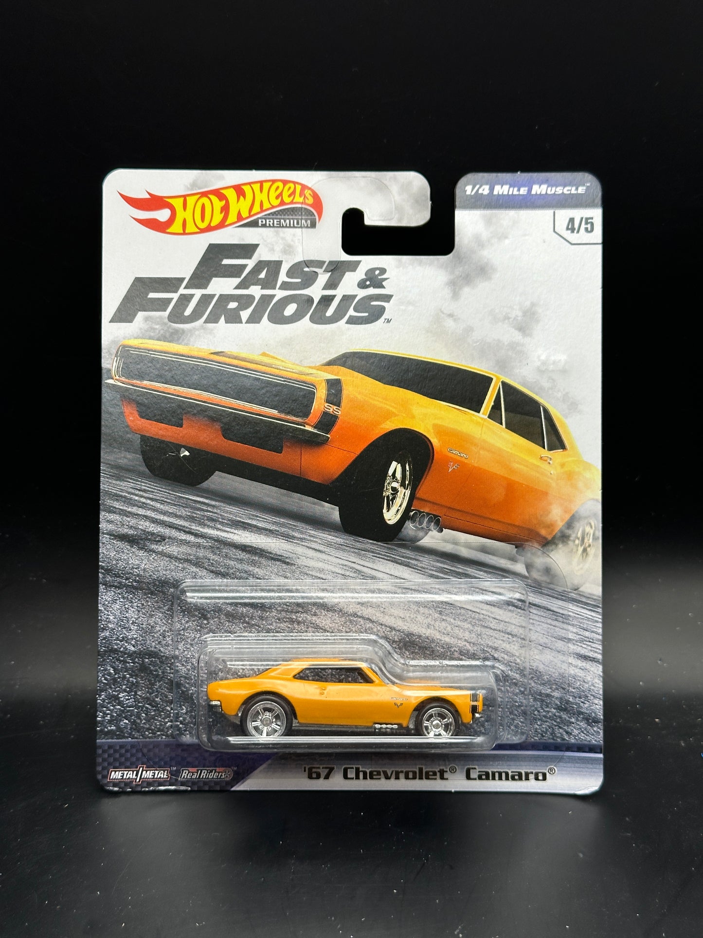 HOT WHEELS - 67 CHEVROLET CAMARO (2019) - FAST AND FURIOUS: 1/4 MILE MUSCLE 4/5