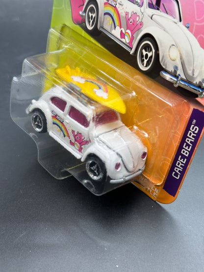 MAJORETTE PREMIUM CARS - VOLKSWAGEN BEETLE - CARE BEARS SPECIAL EDITION -  1/64 SCALE
