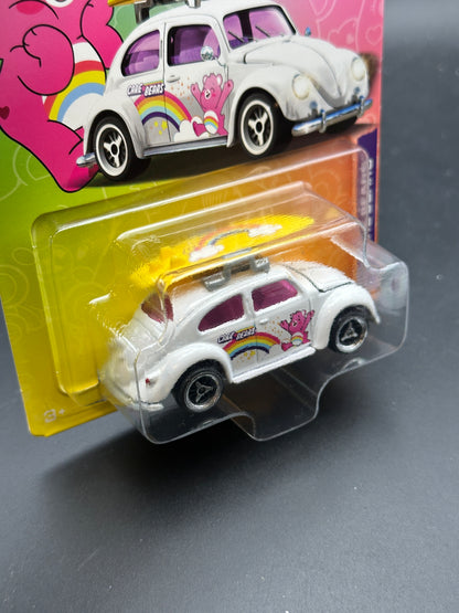MAJORETTE PREMIUM CARS - VOLKSWAGEN BEETLE - CARE BEARS SPECIAL EDITION -  1/64 SCALE