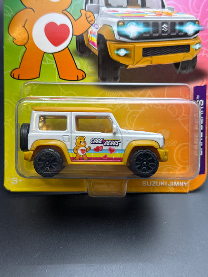 MAJORETTE PREMIUM CARS - SUZUKI JIMNY - CARE BEARS SPECIAL EDITION -  1/64 SCALE