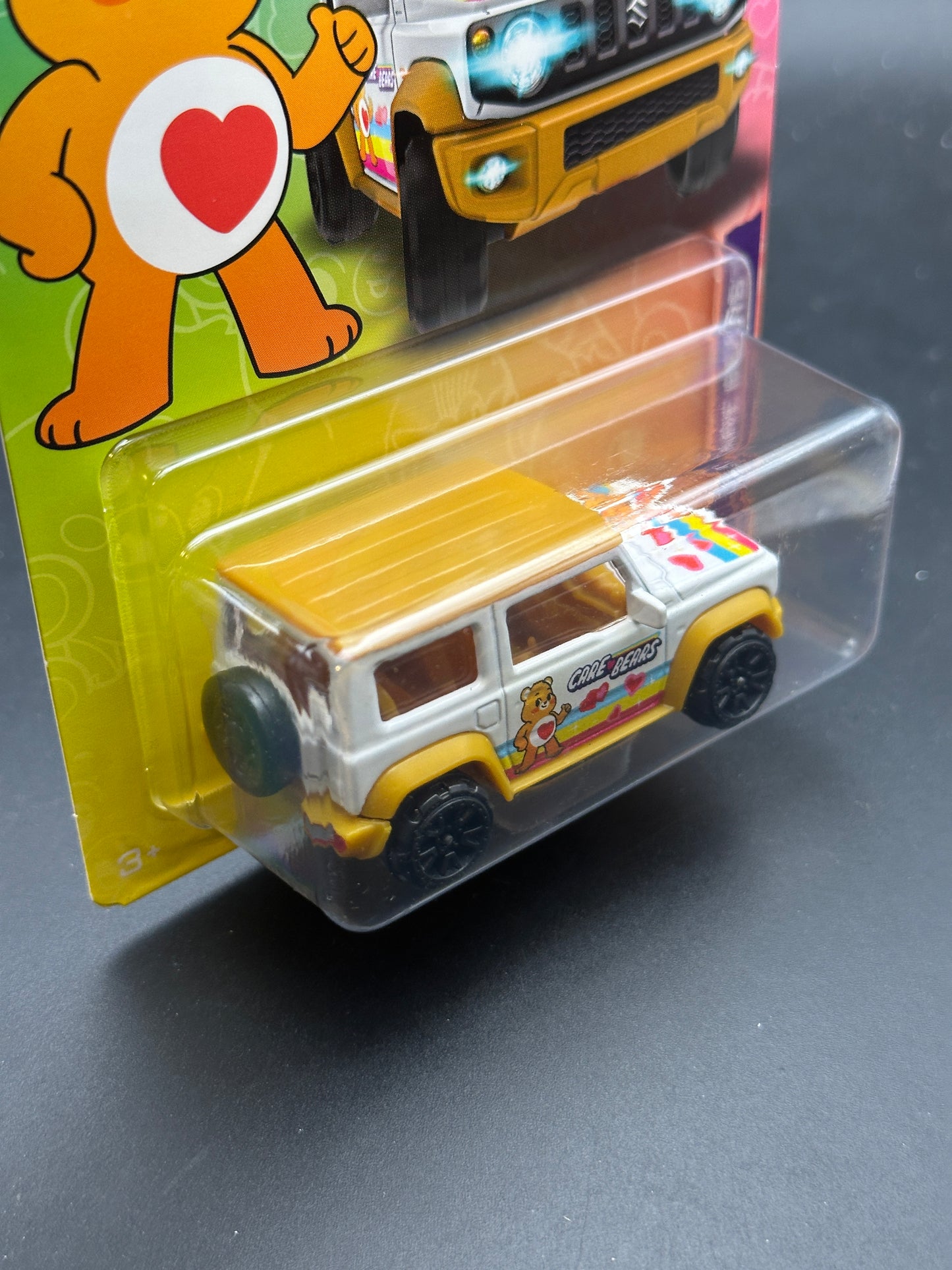 MAJORETTE PREMIUM CARS - SUZUKI JIMNY - CARE BEARS SPECIAL EDITION -  1/64 SCALE