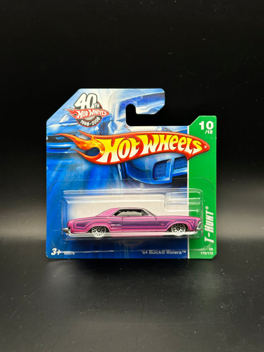 HOT WHEELS - 64 BUICK RIVIERA (2008) - HW TREASURE HUNTS 10/12