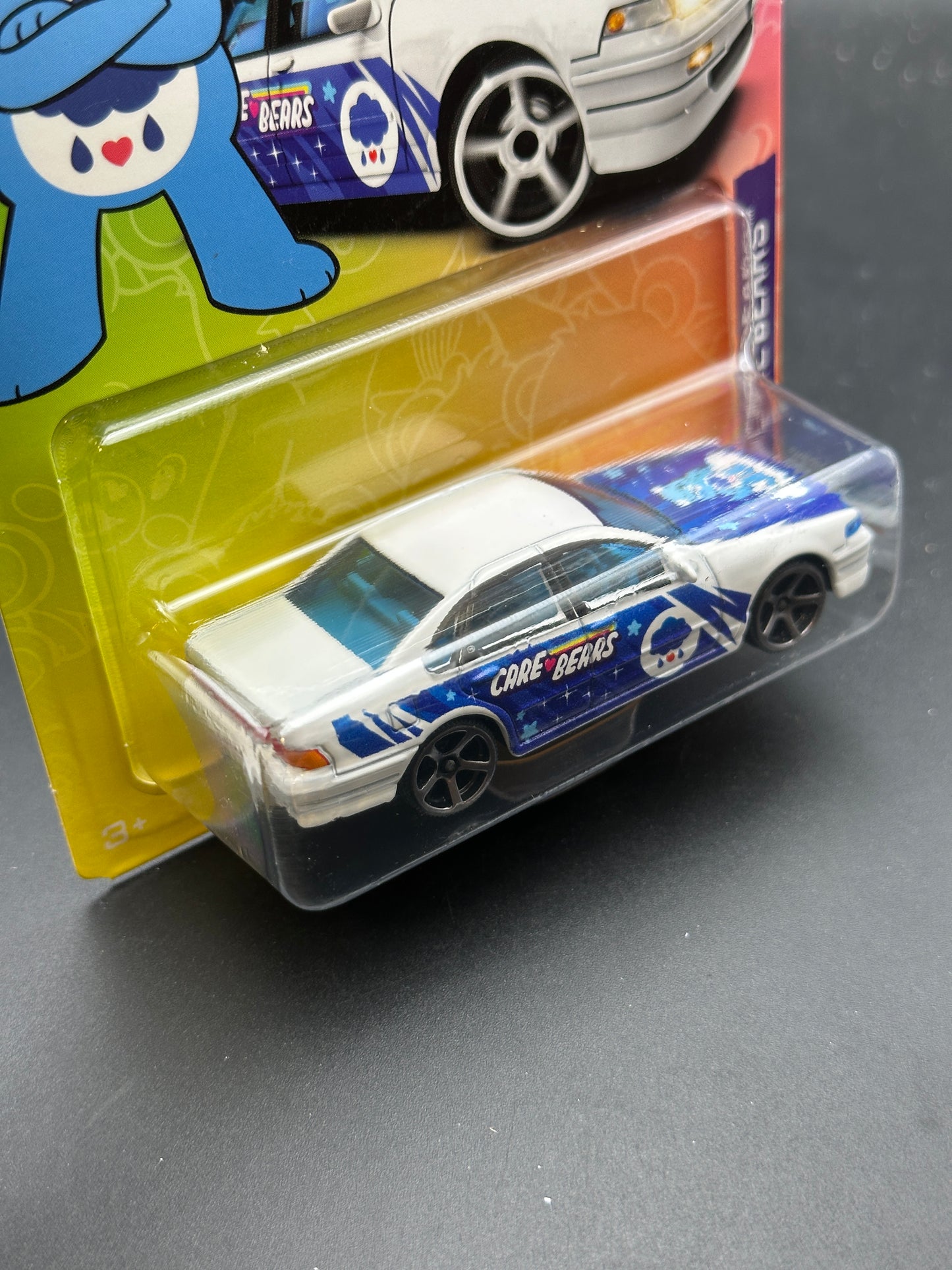 MAJORETTE PREMIUM CARS - NISSAN CEFIRO A31 - CARE BEARS SPECIAL EDITION -  1/64 SCALE
