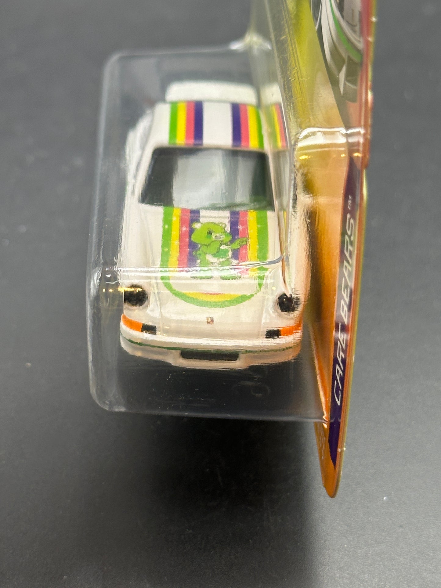 MAJORETTE PREMIUM CARS - PORSCHE 911 CARRERA RS 2.7 - CARE BEARS SPECIAL EDITION -  1/64 SCALE