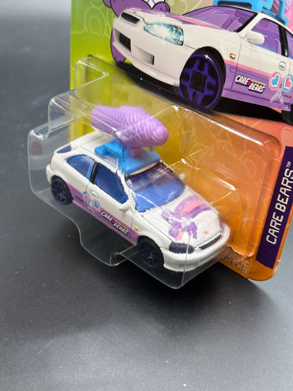 MAJORETTE PREMIUM CARS - HONDA CIVIC TYPE R EK9 - CARE BEARS SPECIAL EDITION -  1/64 SCALE