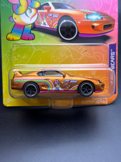 MAJORETTE PREMIUM CARS - TOYOTA SUPRA JZA80 - CARE BEARS SPECIAL EDITION -  1/64 SCALE - CHASE
