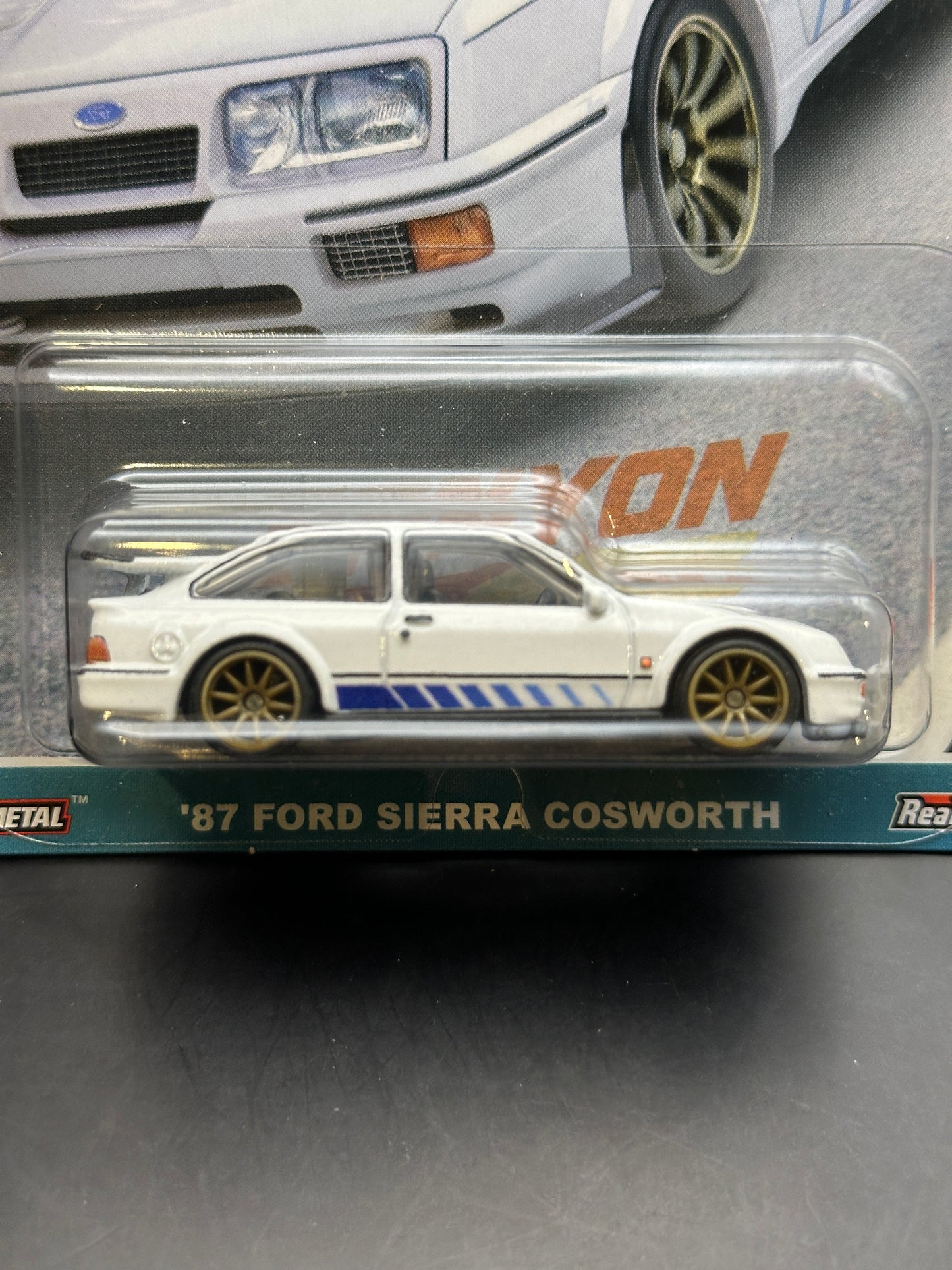 HOT WHEELS - 87 FORD SIERRA COSWORTH (2023) - CANYON WARRIORS 2/5