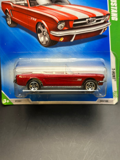 HOT WHEELS - 65 MUSTANG CONVERTIBLE (2009) - HW TREASURE HUNTS 1/12