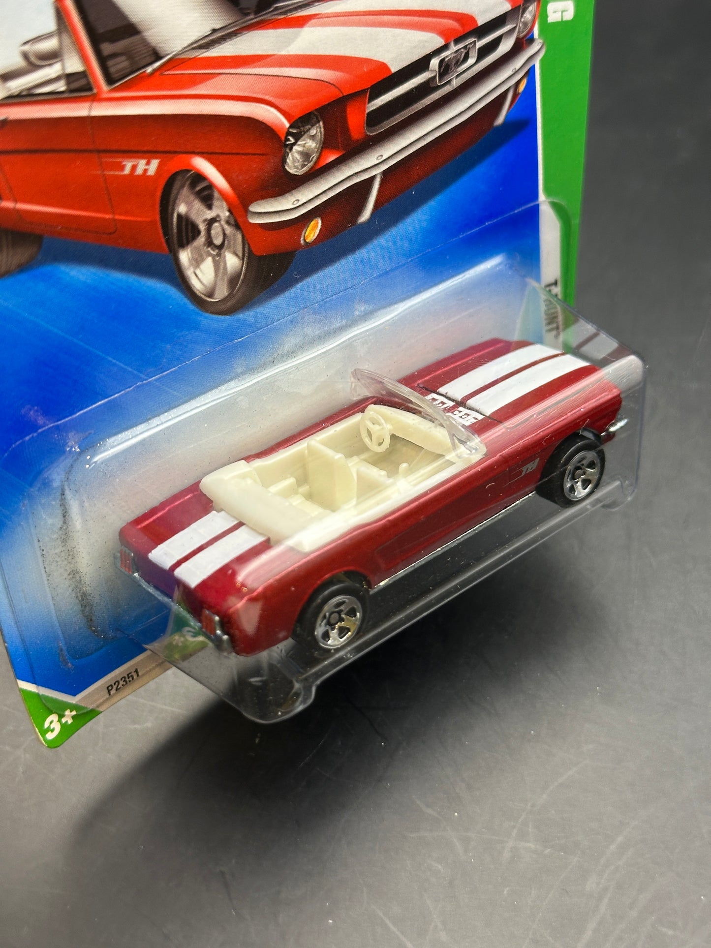 HOT WHEELS - 65 MUSTANG CONVERTIBLE (2009) - HW TREASURE HUNTS 1/12