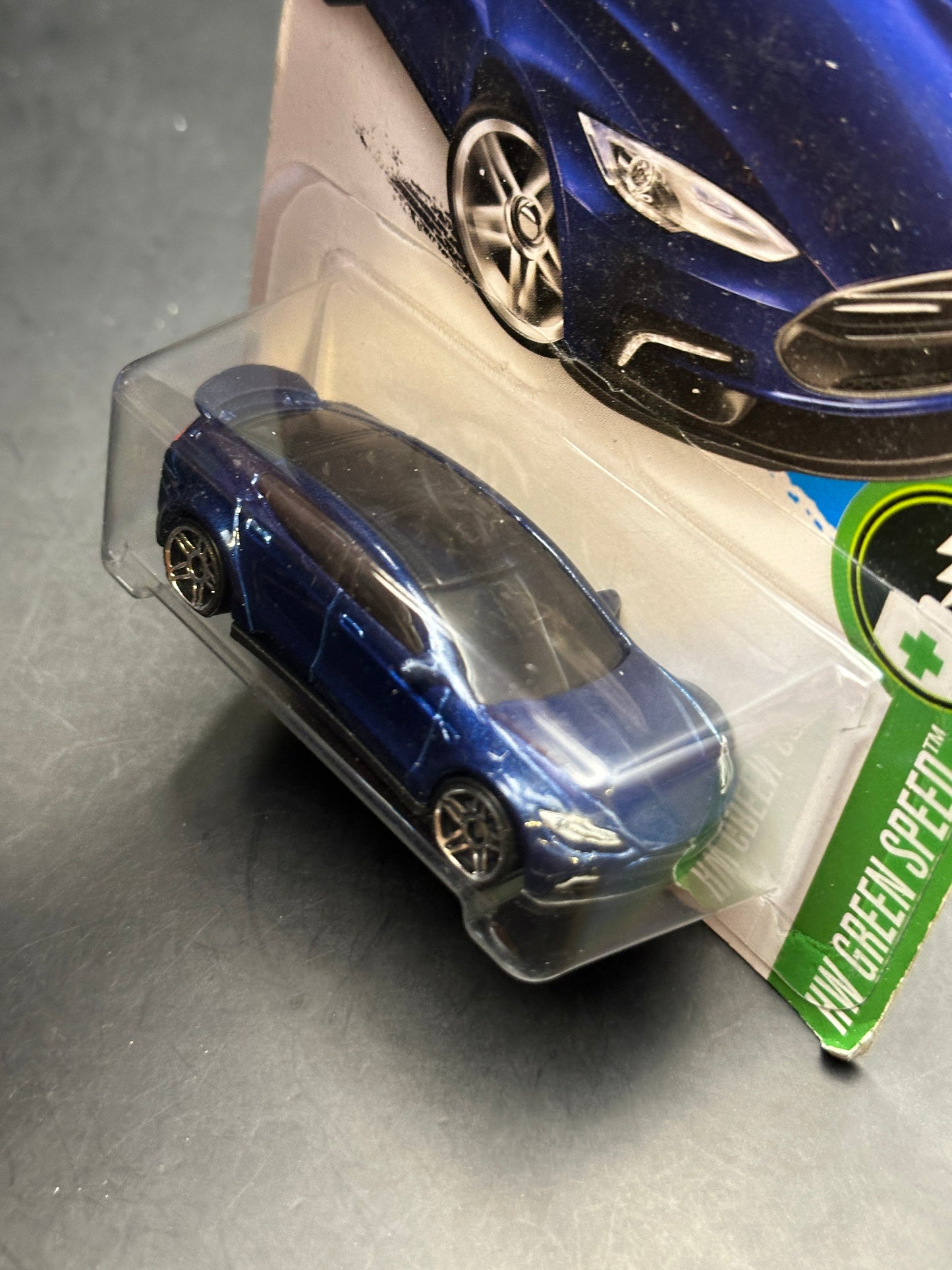 HOT WHEELS - TESLA MODEL S (2016) - HW GREEN SPEED 2/5