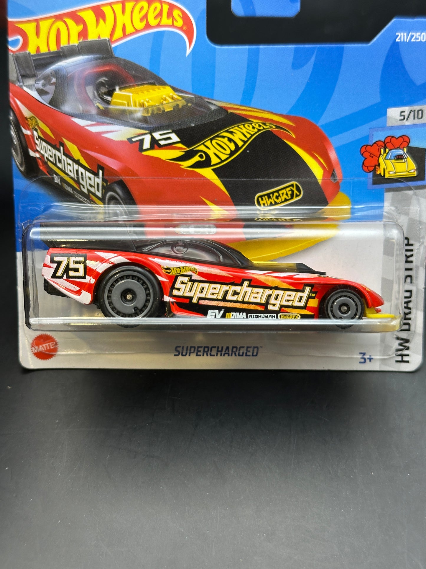 HOT WHEELS - SUPERCHARGED (2022) - HW DRAG STRIP 5/10