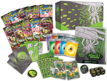 POKEMON TCG - PERFECT ORDER ELITE TRAINER BOX - POKEMON MEGA EVOLUTION