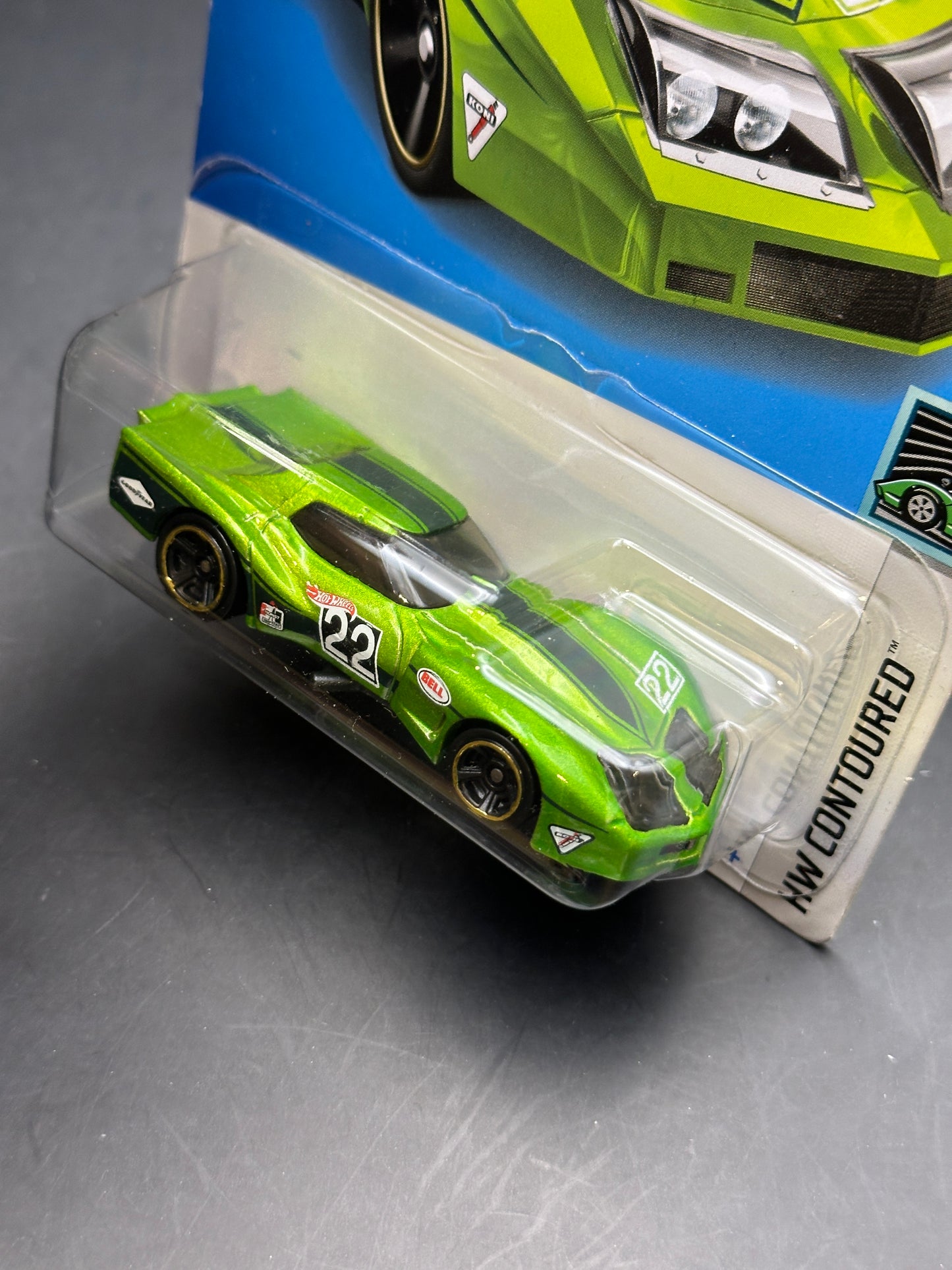 HOT WHEELS - 76 GREENWOOD CORVETTE (2022) - HW CONTOURED 1/5