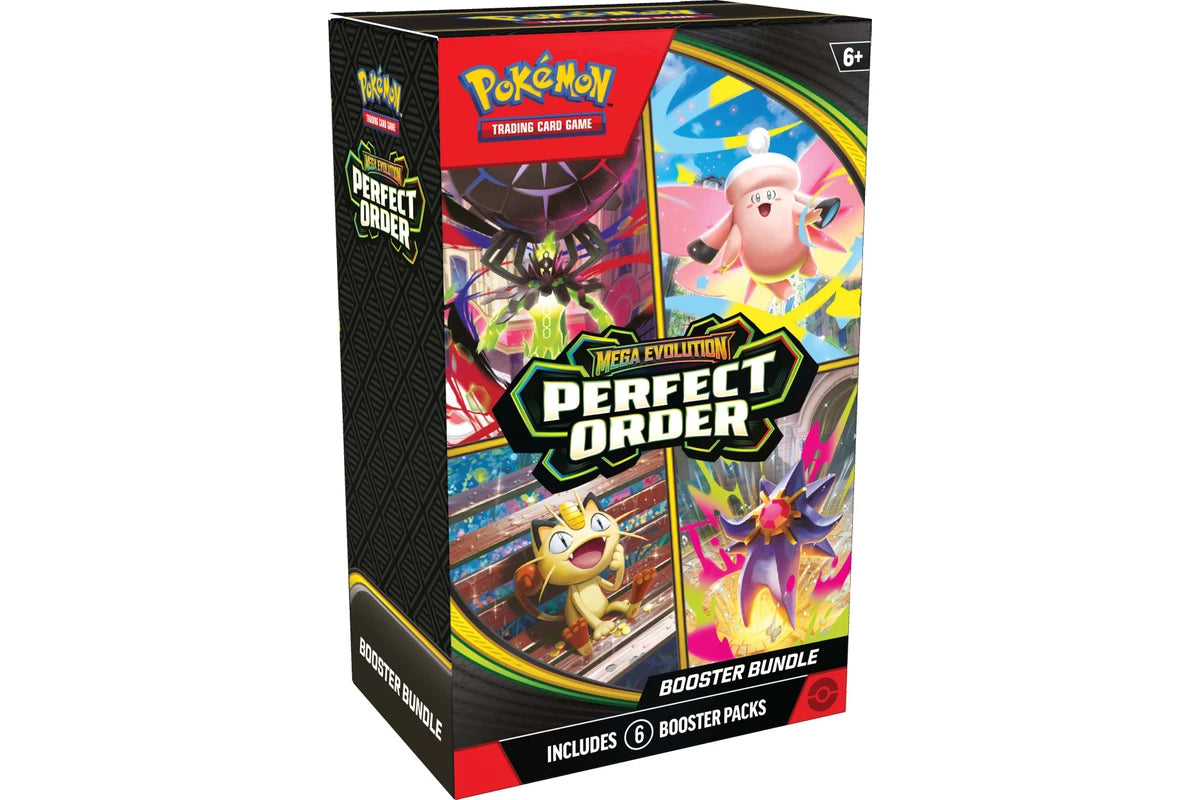 POKEMON TCG - PERFECT ORDER BOOSTER BUNDLE - POKEMON MEGA EVOLUTION