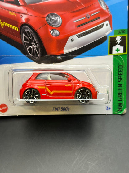 HOT WHEELS - FIAT 500e (2023) - HW GREEN SPEED 8/10