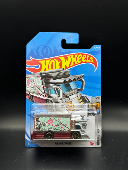 HOT WHEELS - RAIJIN EXPRESS (2021) - HW METRO 7/10