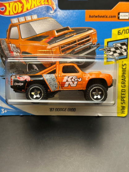 HOT WHEELS - 87 DODGE D100 (2020) - HW SPEED GRAPHICS 6/10