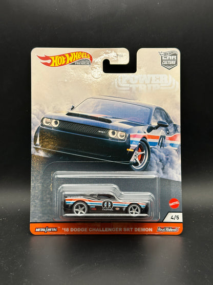 HOT WHEELS - 18 DODGE CHALLENGER SRT DEMON (2020) - CAR CULTURE: POWER TRIP 4/5