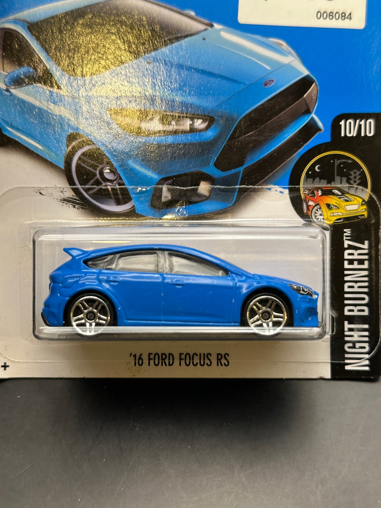 HOT WHEELS - 16 FORD FOCUS RS (2016) - HW NIGHTBURNERZ 10/10
