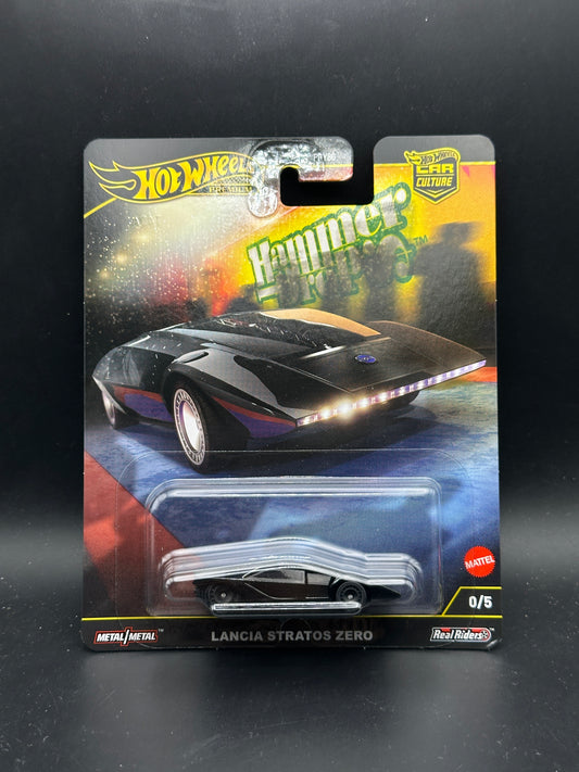 HOT WHEELS - LANCIA STRATOS ZERO (2025) - CHASE - CAR CULTURE - HAMMER DROPS 0/5 - CHASE