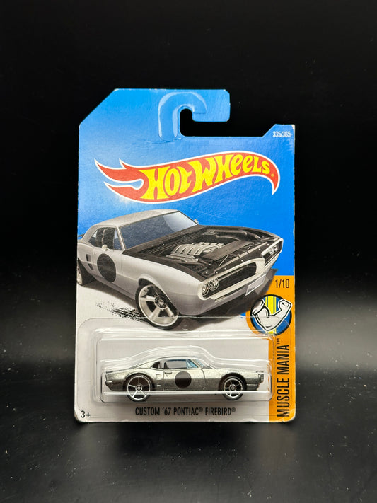 HOT WHEELS - CUSTOM 67 PONTIAC FIREBIRD (2017) - HW MUSCLE MANIA 1/10