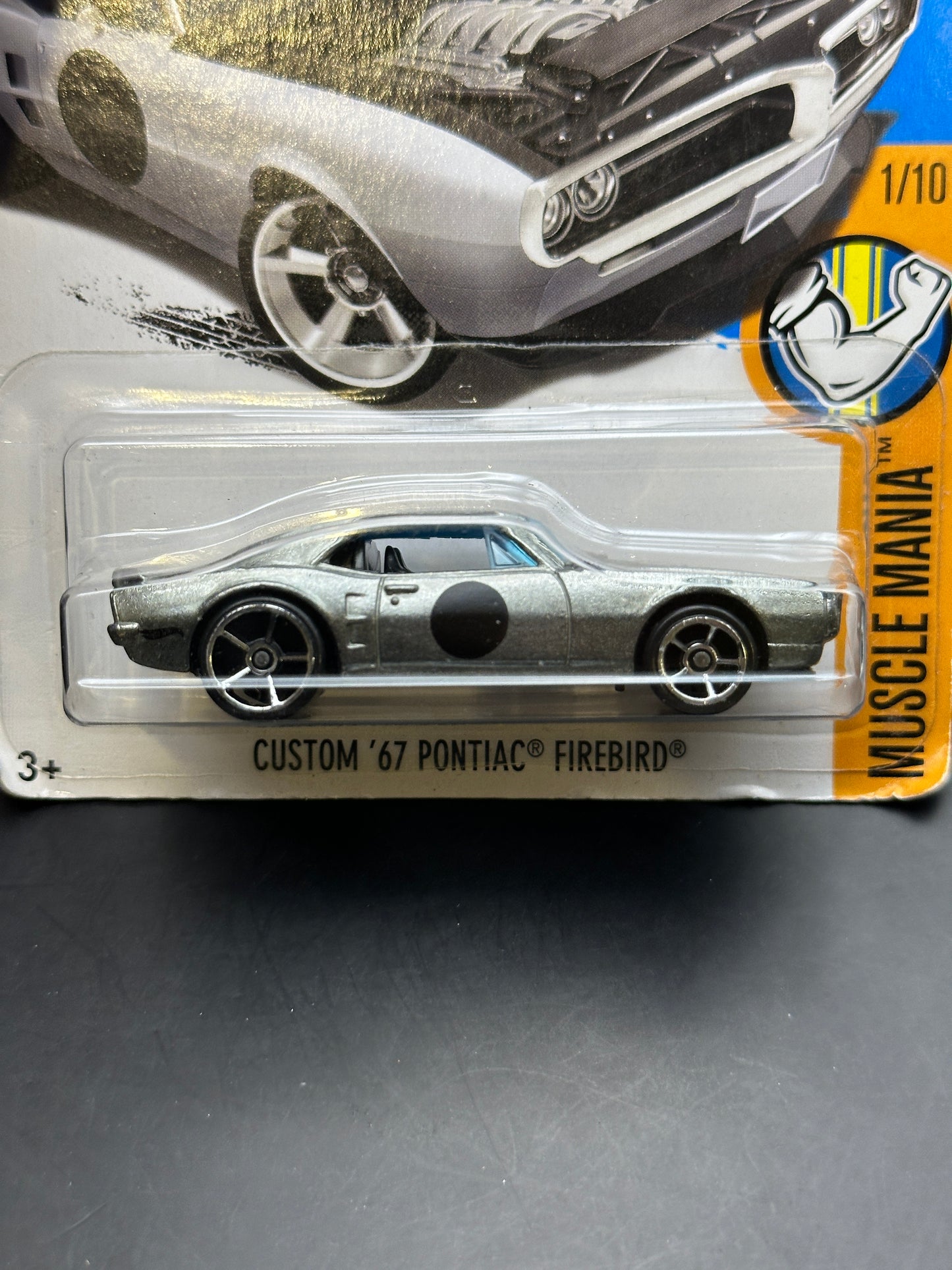 HOT WHEELS - CUSTOM 67 PONTIAC FIREBIRD (2017) - HW MUSCLE MANIA 1/10