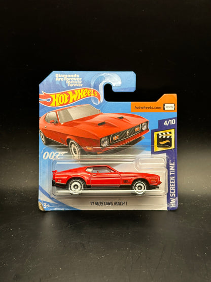 HOT WHEELS - 71 MUSTANG MACH 1 (2019) - HW SCREEN TIME 4/10