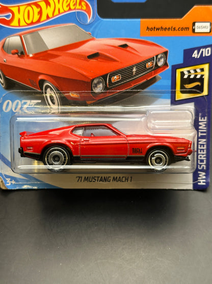 HOT WHEELS - 71 MUSTANG MACH 1 (2019) - HW SCREEN TIME 4/10
