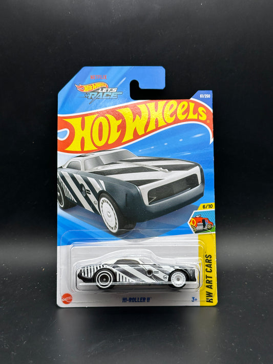 HOT WHEELS - HI-ROLLER II (2025) - HW ART CARS 6/10 - SUPER TREASURE HUNT