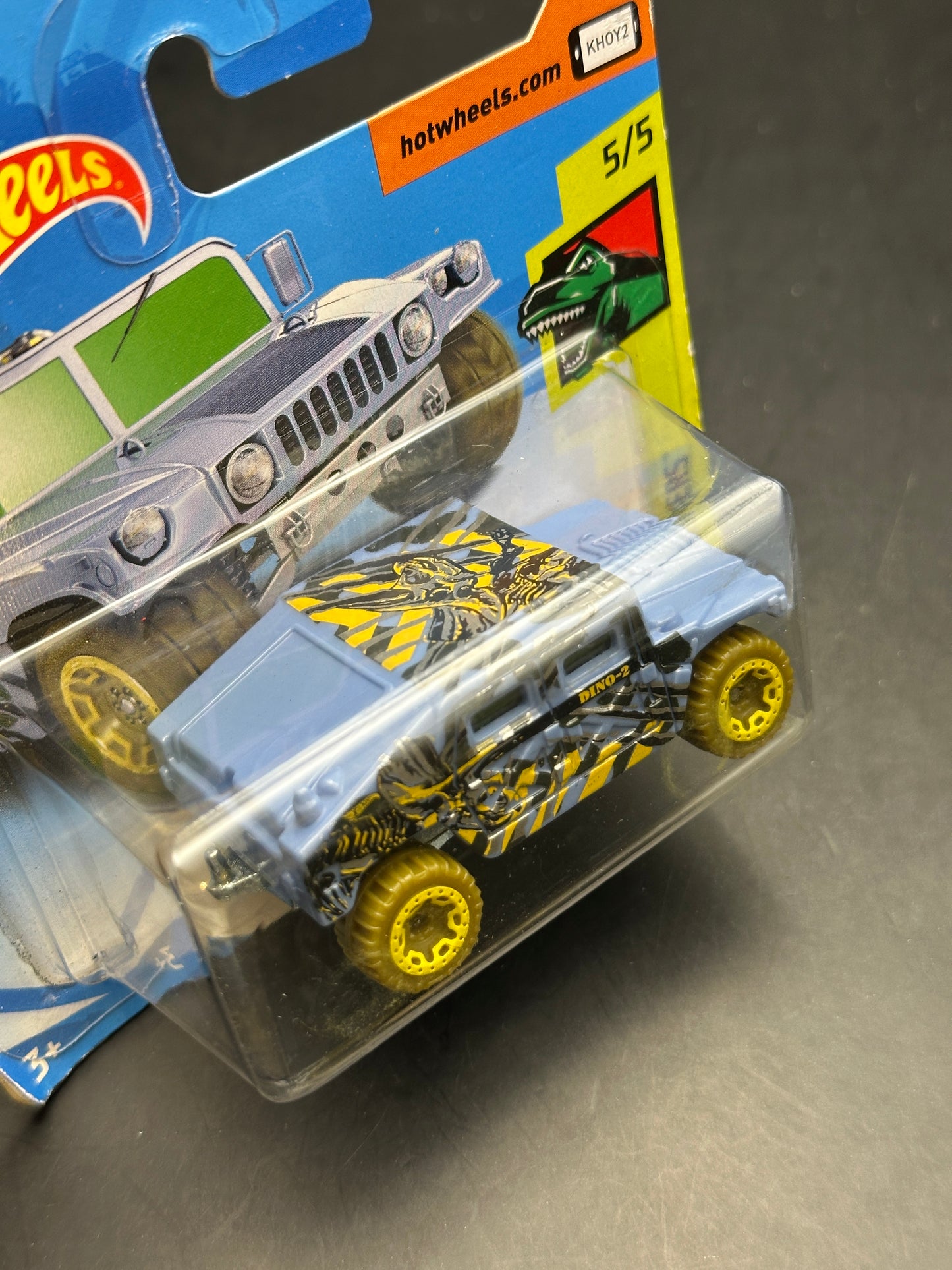 HOT WHEELS - HUMVEE (2018) - HW DINO RIDERS 5/5