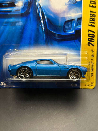 HOT WHEELS - 70 PONTIAC FIREBIRD (2007) - HW 2007 FIRST EDITIONS