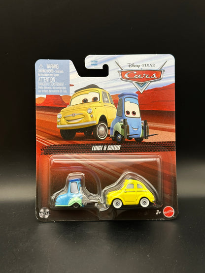 DISNEY PIXAR CARS - LUIGI AND GUIDO - CARS - DIECAST