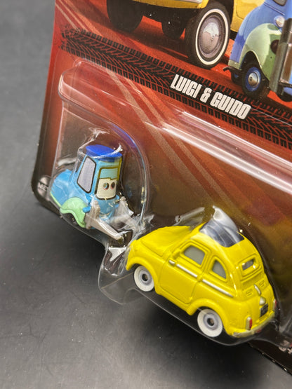 DISNEY PIXAR CARS - LUIGI AND GUIDO - CARS - DIECAST