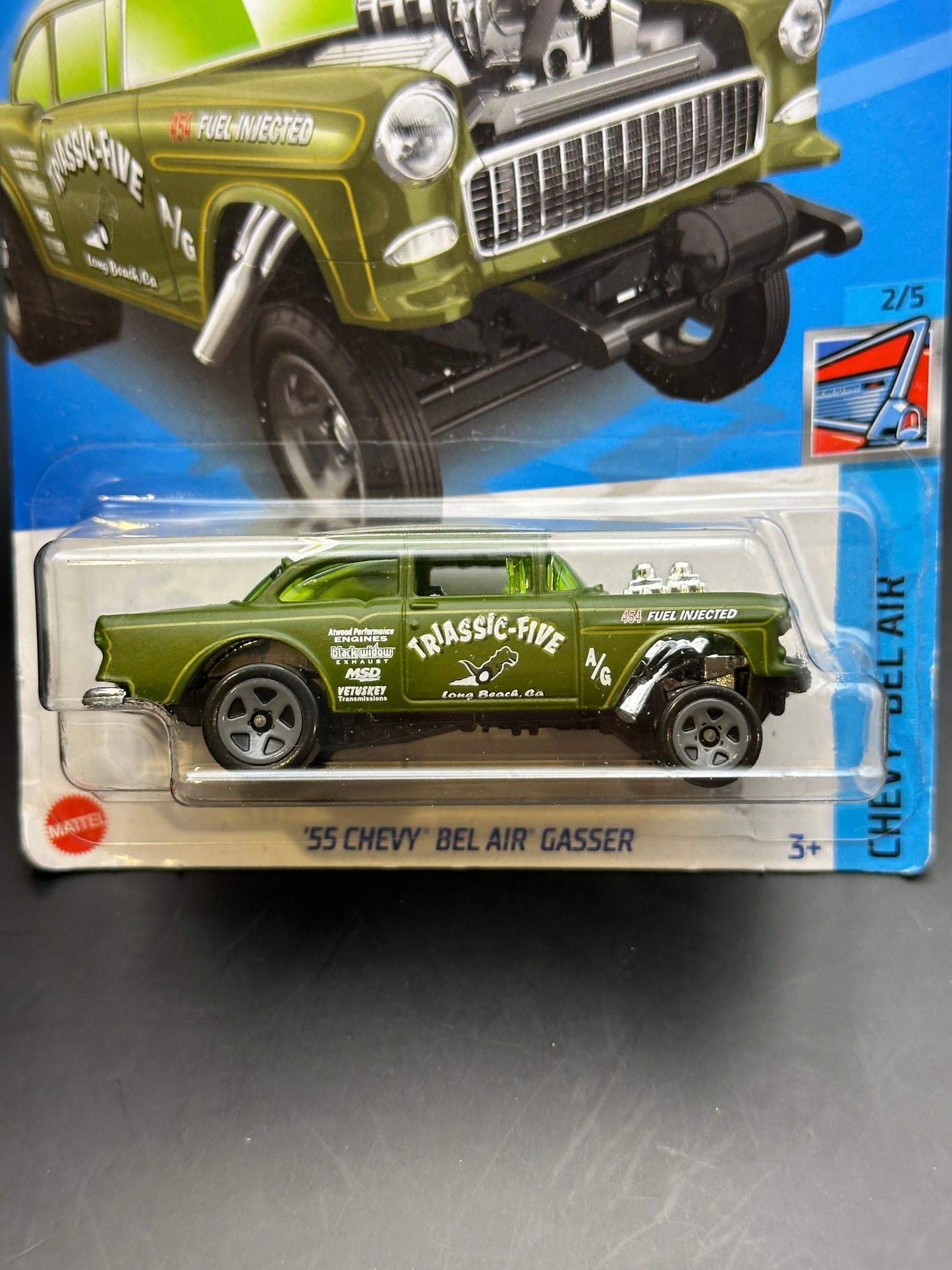 HOT WHEELS - 55 CHEVY BEL AIR GASSER (2022) - HW CHEVY BEL AIR 2/5