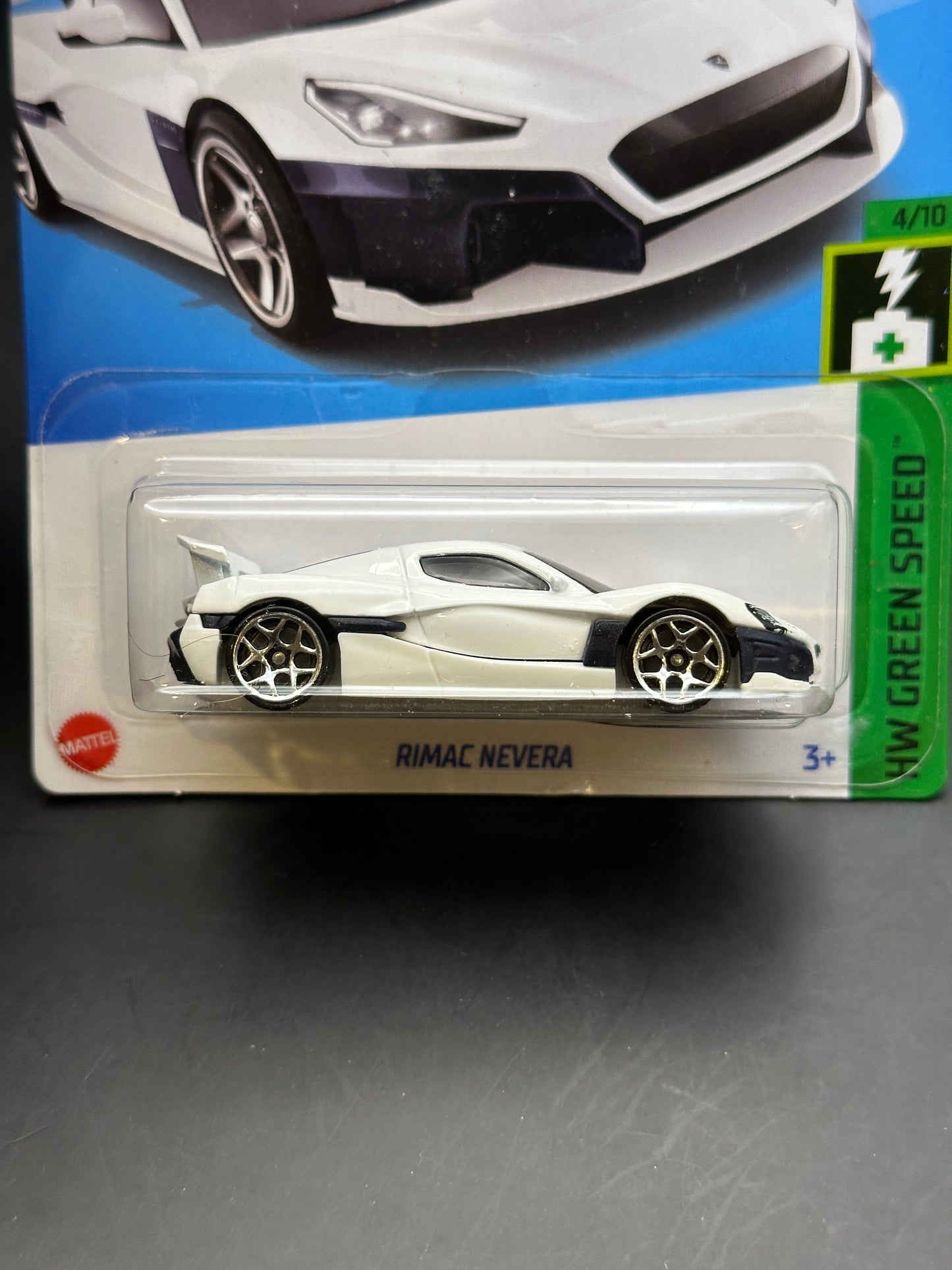 HOT WHEELS - RIMAC NEVERA (2023) - HW GREEN SPEED 4/10