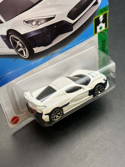 HOT WHEELS - RIMAC NEVERA (2023) - HW GREEN SPEED 4/10