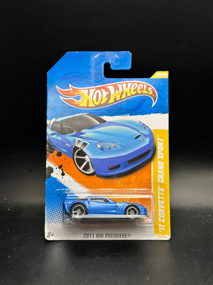 HOT WHEELS - 11 CORVETTE GRAND SPORT (2011) - HW 2011 PREMIERE