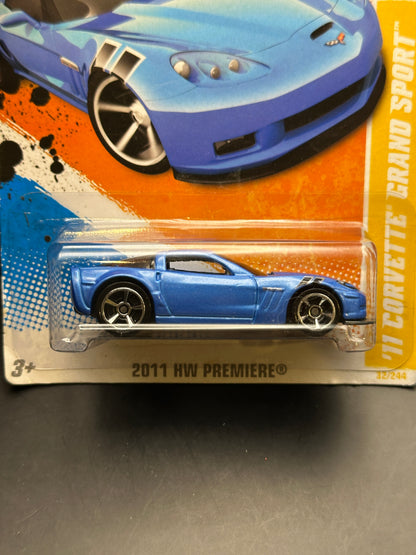 HOT WHEELS - 11 CORVETTE GRAND SPORT (2011) - HW 2011 PREMIERE