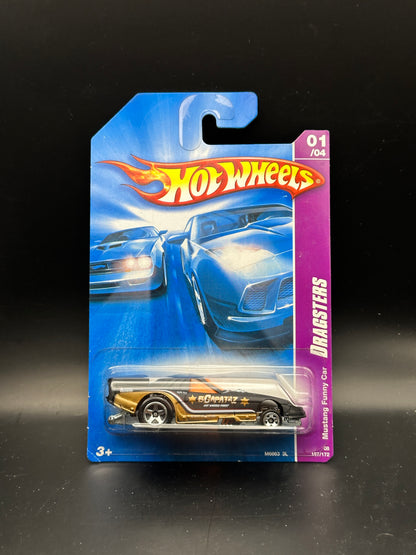 HOT WHEELS - MUSTANG FUNNY CAR (2008) - HW TEAM DRAG RACING 1/4