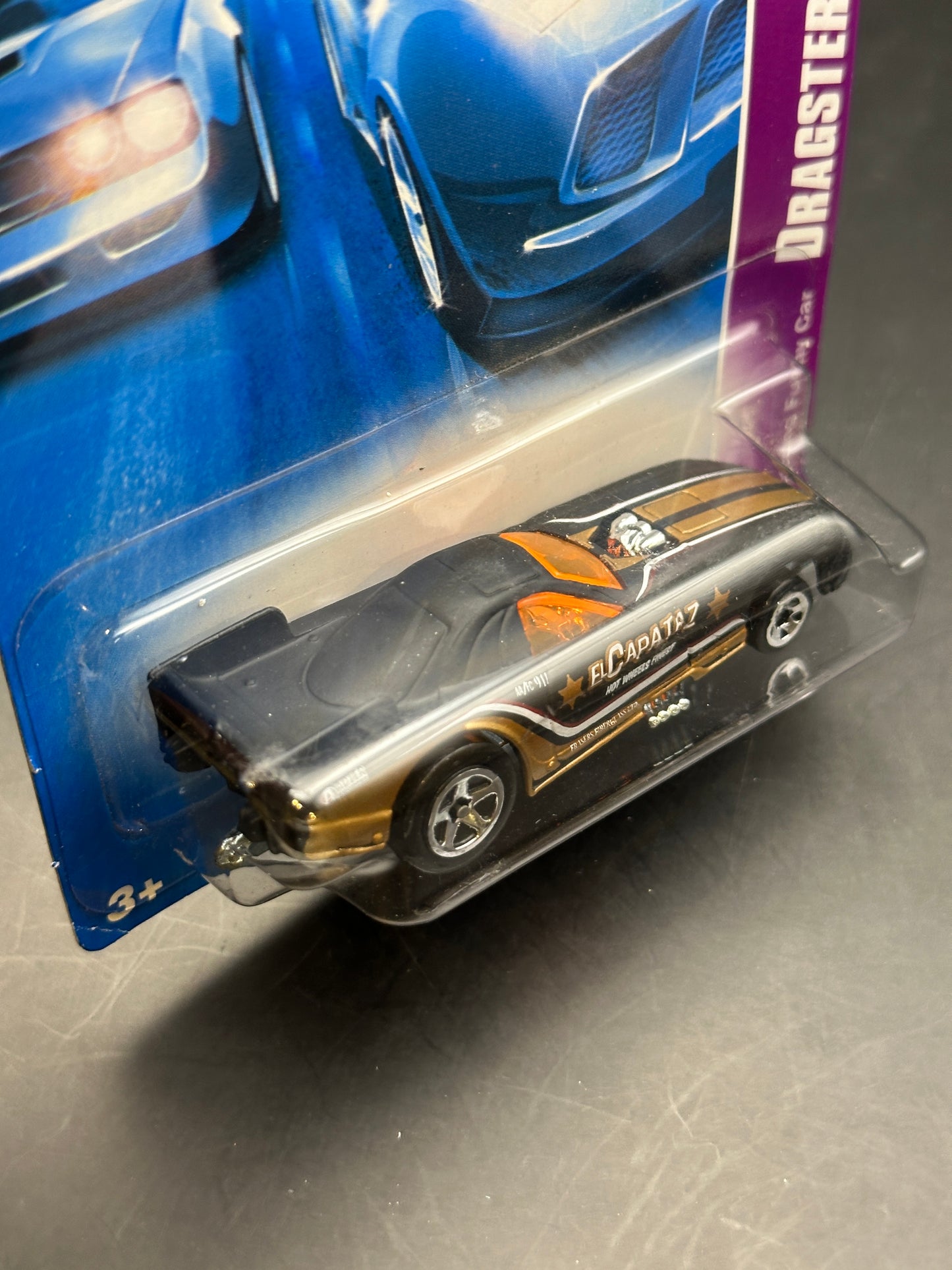 HOT WHEELS - MUSTANG FUNNY CAR (2008) - HW TEAM DRAG RACING 1/4