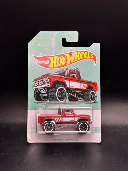 HOT WHEELS - 70 DODGE POWER WAGON (2019) - AMERICAN PICKUP SERIES 3/10