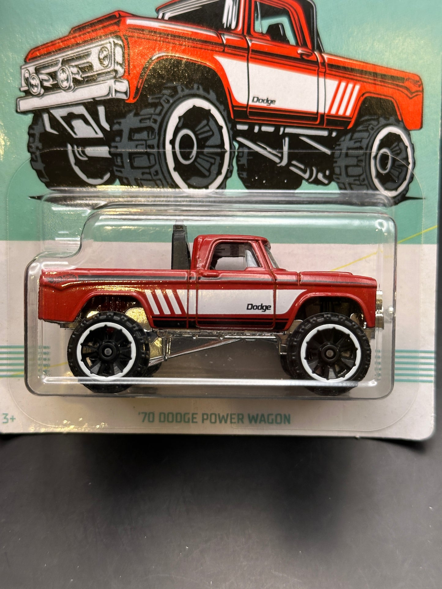 HOT WHEELS - 70 DODGE POWER WAGON (2019) - AMERICAN PICKUP SERIES 3/10