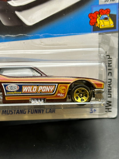 HOT WHEELS - 71 MUSTANG FUNNY CAR (2022) - TREASURE HUNT - HW DRAG STRIP 9/10