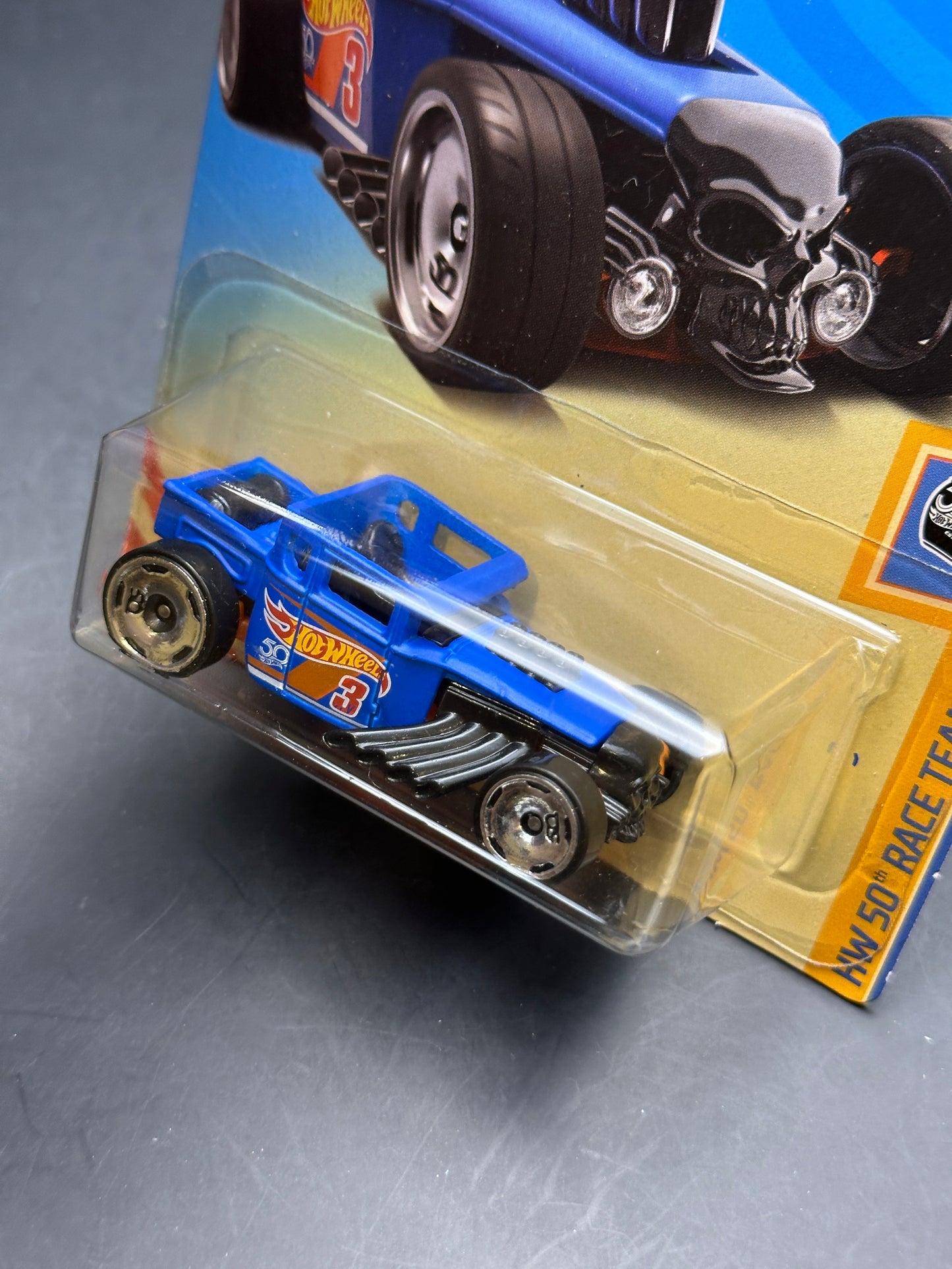 HOT WHEELS - BONE SHAKER (2018) - HW 50th RACE TEAM 1/10